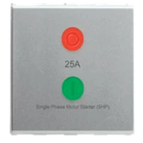 Anchor Roma 25A Single Phase Modular Motor Starter (2M) | Heavy-Duty 240V Water Pump & AC Compressor Switch for Homes & Commercial Sites | 66025S