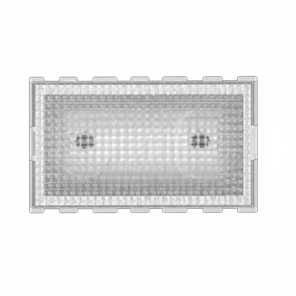 Anchor Roma Urban In-Wall Emergency LED Light Unit | Automatic Power-Cut Backup Safety Lamp for Homes, Offices & Commercial Spaces | 66607S (Silver)