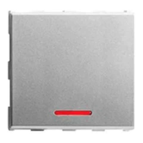 Anchor Roma 20A 1-Way Wide Modular Power Switch with Indicator (2M) | Illuminated 240V Large Rocker Appliance Switch for AC & Geyser | 66244S