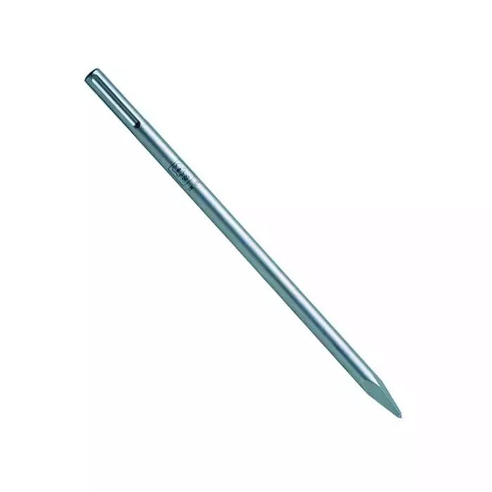 DongCheng SDS Plus 14mm x 250mm Heavy-Duty Pointed Bull Point Chisel for Concrete, Stone & Brick Demolition | DongCheng Series - DC-14x250 Point