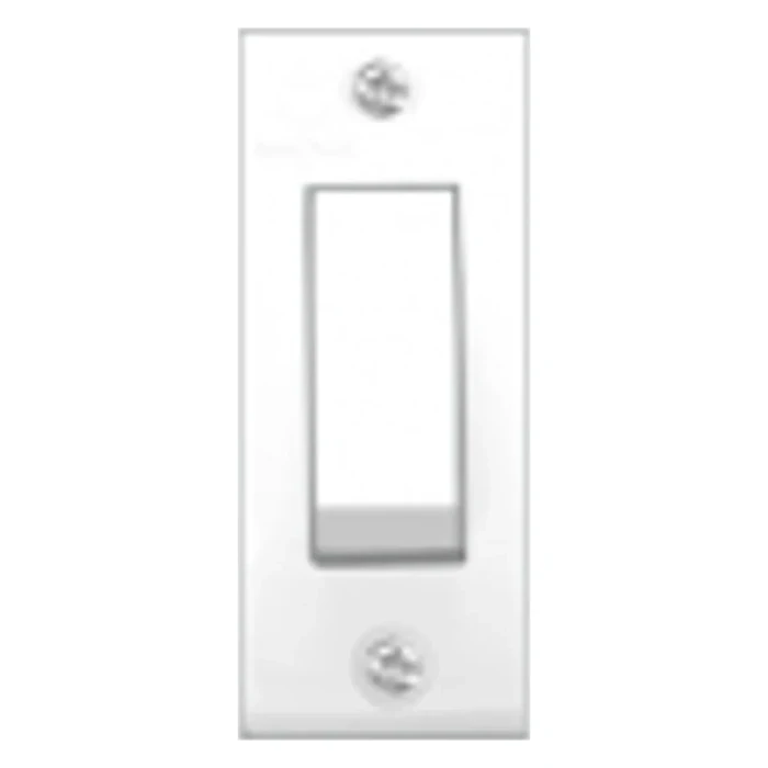 Anchor Penta Urea Deluxe 6A 1-Way Electrical Wall Switch 240V | ISI-Certified Flame-Retardant Thermoset Urea Lighting Switch (White) | 38014