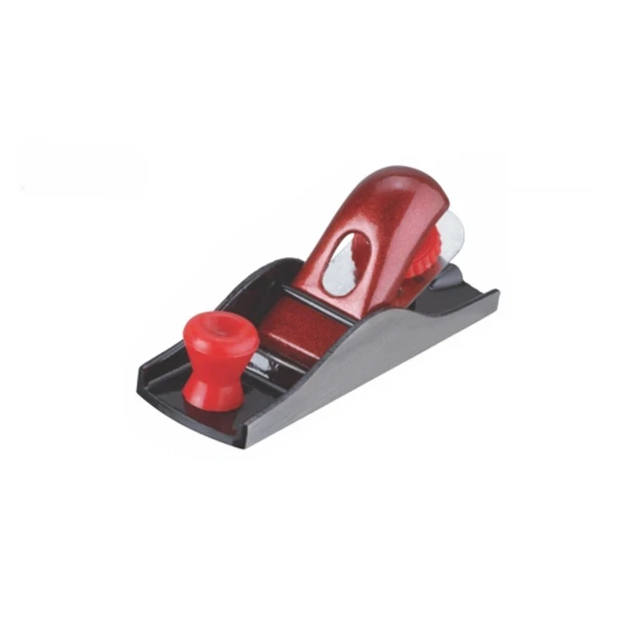 BAUM Professional Bench Block Plane with Smooth Sole Base | Premium EN8 Carbon Steel Cutter Blade & Gloss Black Body | Model ART 299 (Classic No. 110 Format)