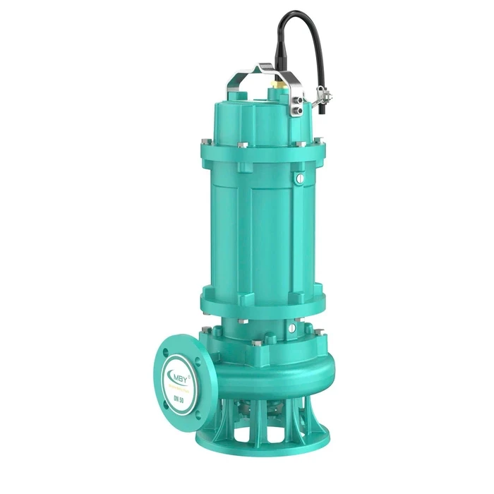 Shiva WQ Series Heavy-Duty Sewage Submersible Pump (3.0 HP to 25.0 HP) | Non-Clogging Three-Phase Wastewater Pump with Double Mechanical Seal & Auto-Coupling System
