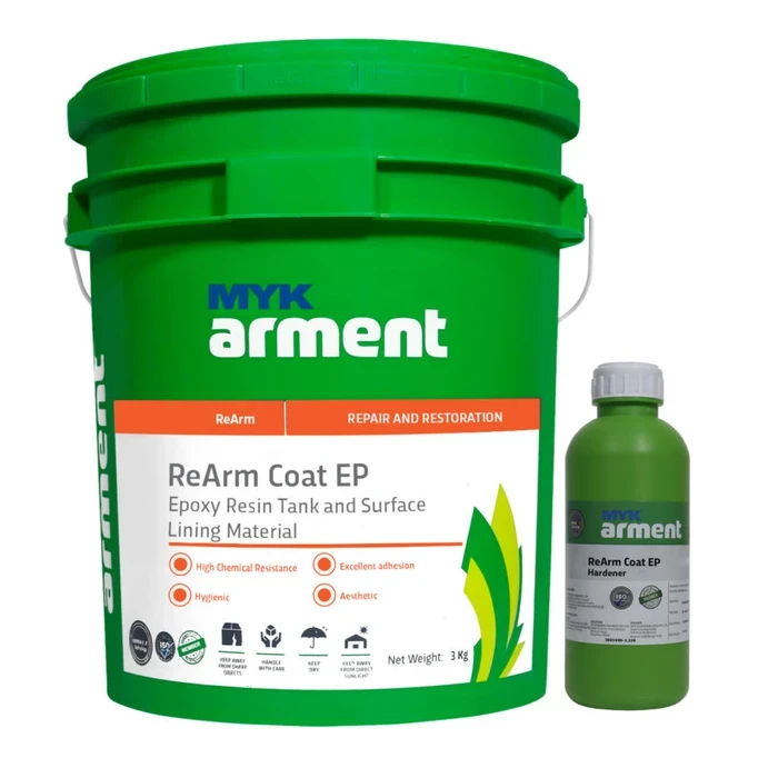 ReArm Coat EP Professional Solvent-Free High-Build Epoxy Resin Tank & Surface Lining | Thixotropic Chemical Resistant Concrete & Steel Protective Coating | 12kg Pack