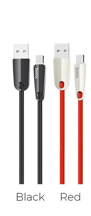 HOCO Space Shuttle Smart Power Off Cable | Intelligent LED Status Matrix | Zinc Alloy Zinc-Shield | U35