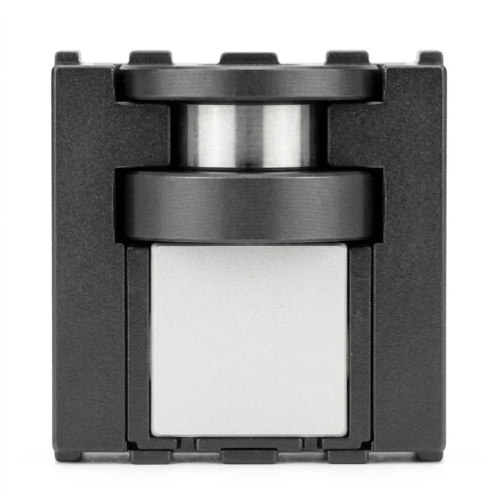 Anchor Roma Urban 2-Module (2M) 240V LED Foot Light with PIR Motion Sensor | Automatic In-Wall Step & Pathway Night Light | 66707GB (Cool Daylight) / 66777GB (Warm White) - Graphite Black
