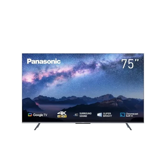 Panasonic 75-Inch Smart 4K Ultra HD LED TV | HEXA Chroma Drive & 4K Colour Engine Visual Processor Matrix with Google TV & DTS TruSurround | TH-75PX740N
