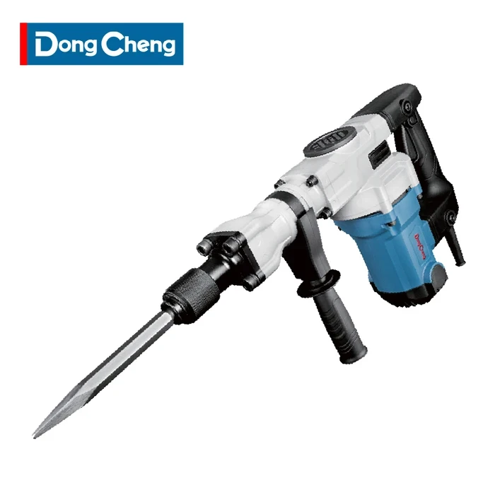 Dongcheng Heavy Duty Percussion Demolition Hammer 1050W | 16J High-Impact Concrete Breaking & Chipping Station | DZG06-6S