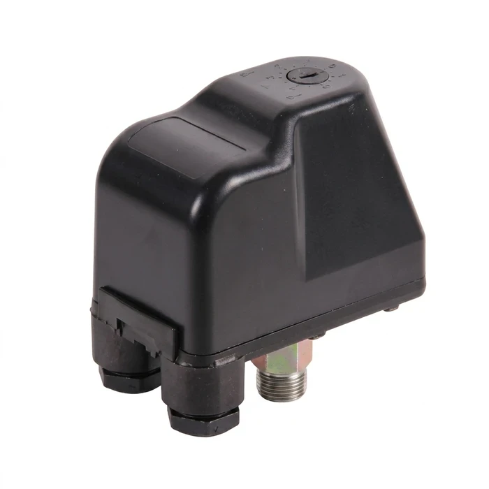 Shiva Water Pressure Switch Series (SK-9 & Heavy-Duty) | Electromechanical Diaphragm Pump Pressure Switch with Adjustable Cut-In/Cut-Out & Silver Alloy Contacts