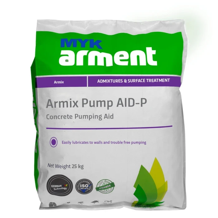 Armix Pump AID-P Liquid Concrete Pumping & Finishing Aid | Lubricating Anti-Blockage Admixture for Manufactured Sand & Lean Mixes | 100g & 200g