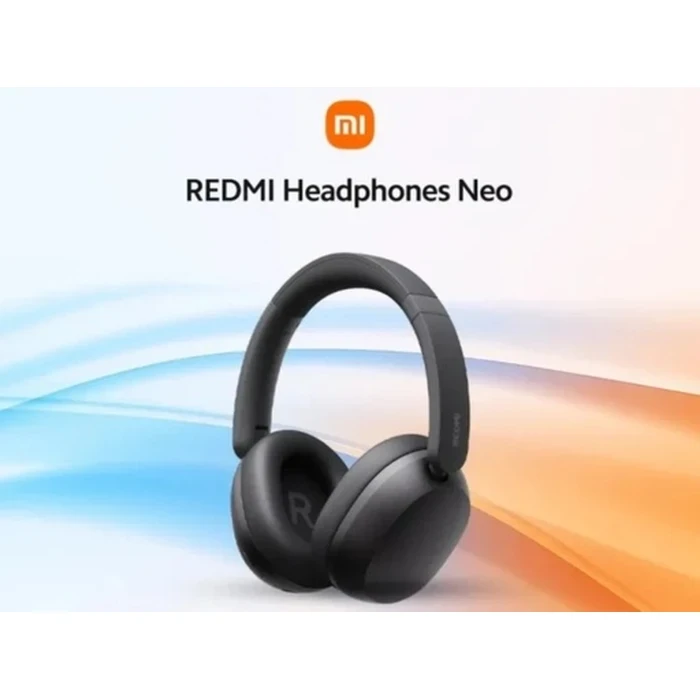 Redmi Headphone Neo Wireless Over-Ear Headset | 42dB Adaptive ANC & 40mm Titanium Drivers | Bluetooth 5.4 Dual-Device Link & 72-Hour Playtime | Black / White