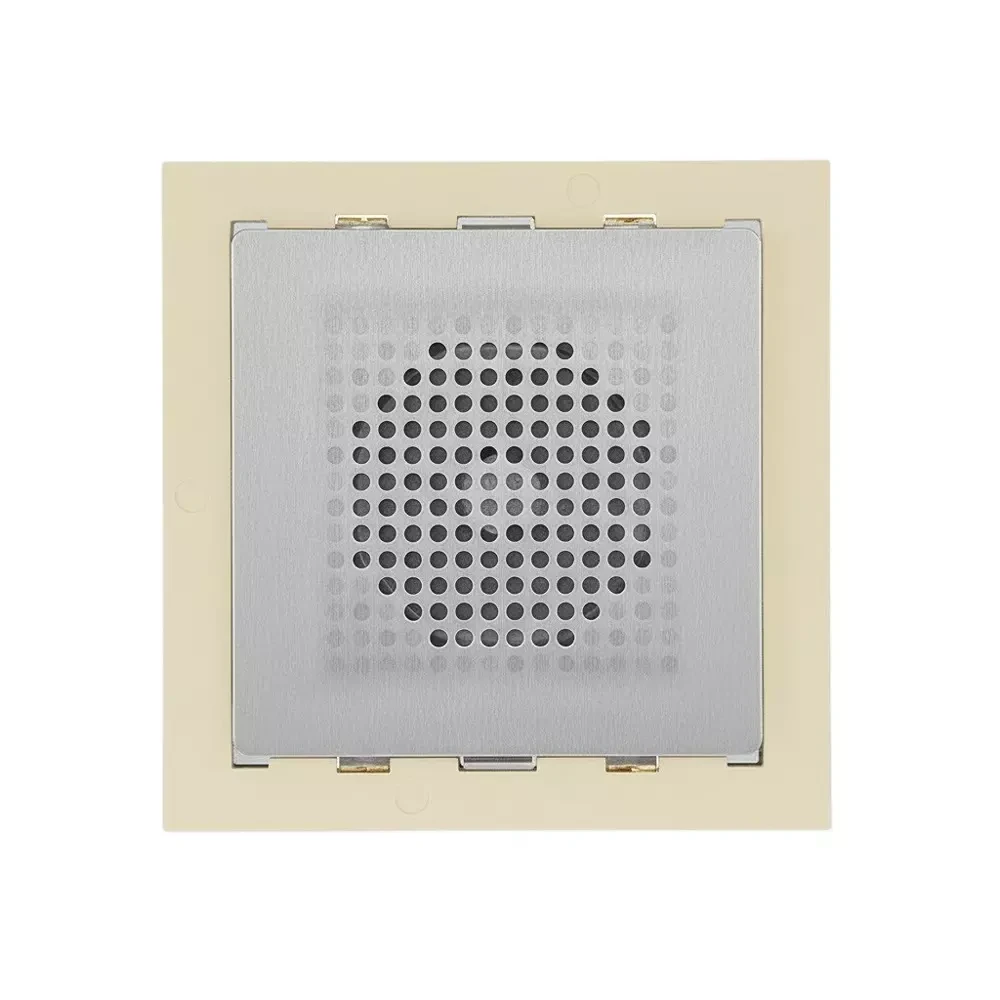 Anchor Roma Urban 2-Module (2M) In-Wall Bluetooth Speaker | Concealed Flush-Mount Wireless Audio Unit for Homes, Offices & Commercial Spaces | 66609S (Silver)