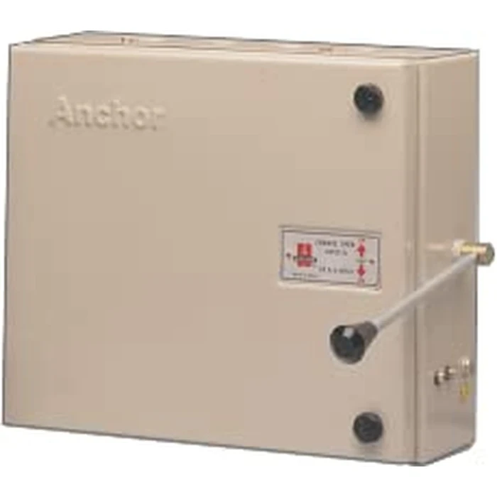 Anchor by Panasonic 16A 415V Double Pole Metal Manual Changeover Switch | Single-Phase Mains to Generator Power Transfer Switch for Residential & Commercial Distribution | 17717