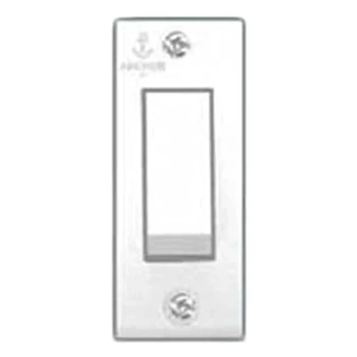 Anchor Penta Urea Cherry 6A 1-Way Electrical Wall Switch 240V | ISI-Certified IP20 Finger-Safe Thermoset Urea Lighting Switch (White) | 38194
