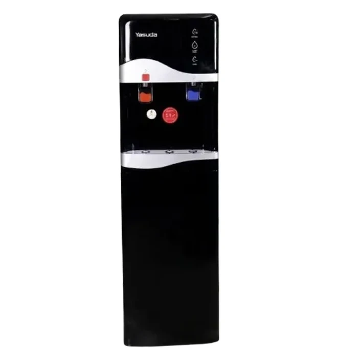 Yasuda Hot and Normal Bottom Loading Water Dispenser | Fast Heating Stainless Steel Hot Tank | Over Current & Anti-Electric Shock Safety ABS Body | YS-HN26BL Black & Silver