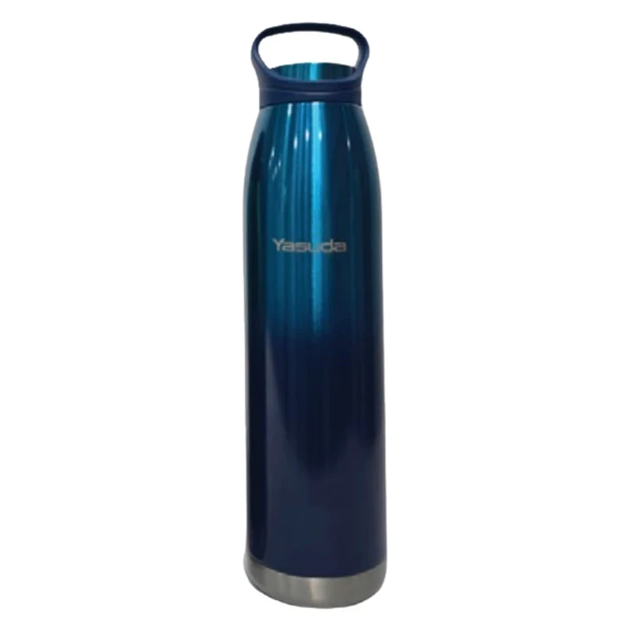 Yasuda 1000ml Double-Walled Stainless Steel Vacuum Bottle Flask | 24-Hour Hot & Cold Thermal Retention Copper Coated Hydration Jug | Leak-Proof Travel Design | YS-CB1000 / YS-CB1000M