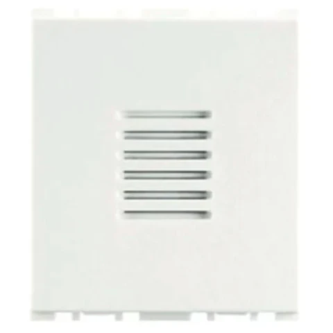 Anchor Penta Modular 2-Module (2M) In-Wall Electronic Audio Buzzer 240V | Switchboard Calling Bell & Alert Unit | 65710 (White) & 65710B (Black)