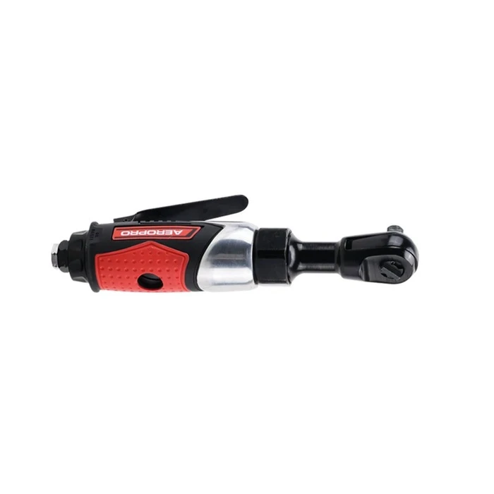 AEROPRO RP17414 1/4" Pneumatic Air Ratchet Wrench | 250 RPM 26 ft-lb (35.2 Nm) Torque Compact Fastening Tool (0.6kg)