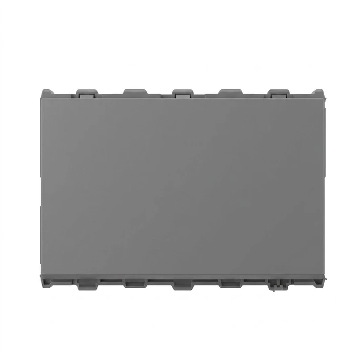 Anchor Roma Urban 3-Module (3M) 20A 1-Way Power Switch | ISI-Certified Extra-Wide Rocker Modular Switch for Geysers & Air Conditioners | 66301GB (Graphite Black)
