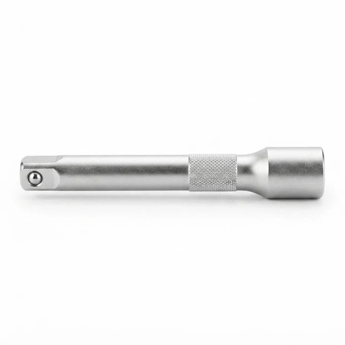 BAUM Professional 3/4" (19mm) Drive Chrome Vanadium Socket Extension Bar | Matt Double Chrome Plated Finish with Knurled Grip | Model ART 416 P (Sizes 6", 8" & 16")