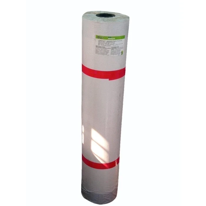 AquaArm Power Prufe 800 Fully-Bonded HDPE Pre-Applied Waterproofing Membrane | BS 8102 & IS 16471 Below-Grade Blindside Tanking | 1m x 20m Roll