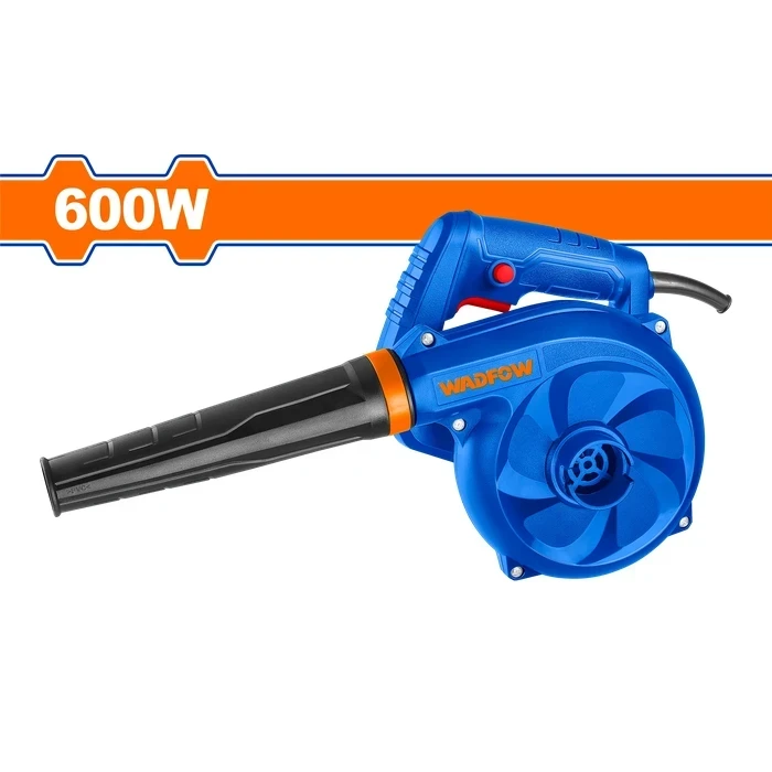 Wadfow 600W Electric Handheld Aspirator Blower Machine | 16000RPM High Velocity 3.5m³/min Air Flow Dust Cleaner with Blowing Pipe | WAB15601