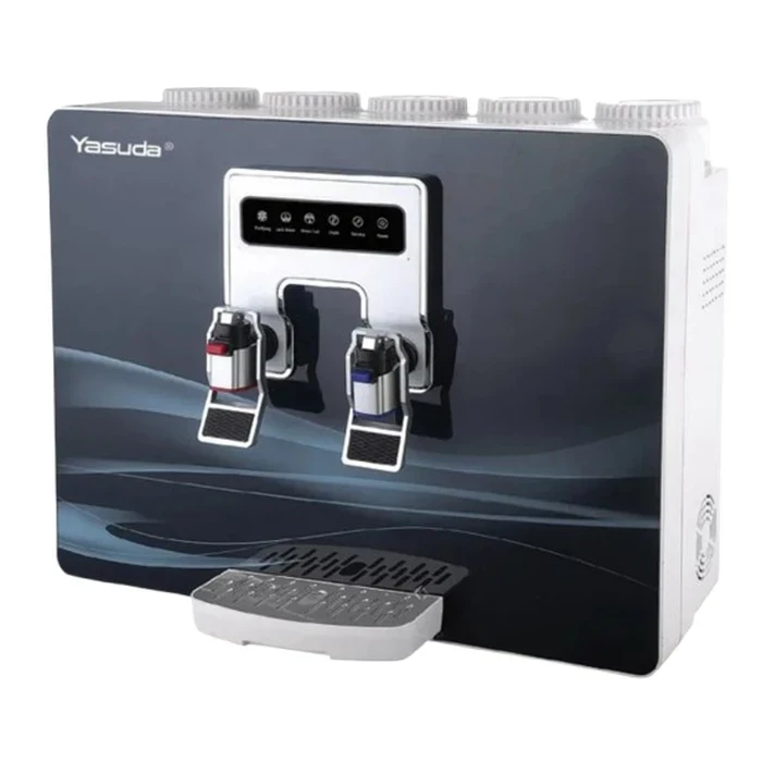 Yasuda Platinum Plus RO + Alkaline Water Purifier | 5-Stage Reverse Osmosis Filtration System | 7L Built-in Tank 304 Stainless Steel Hot Tank 280L Daily Output | YS-WPHCV