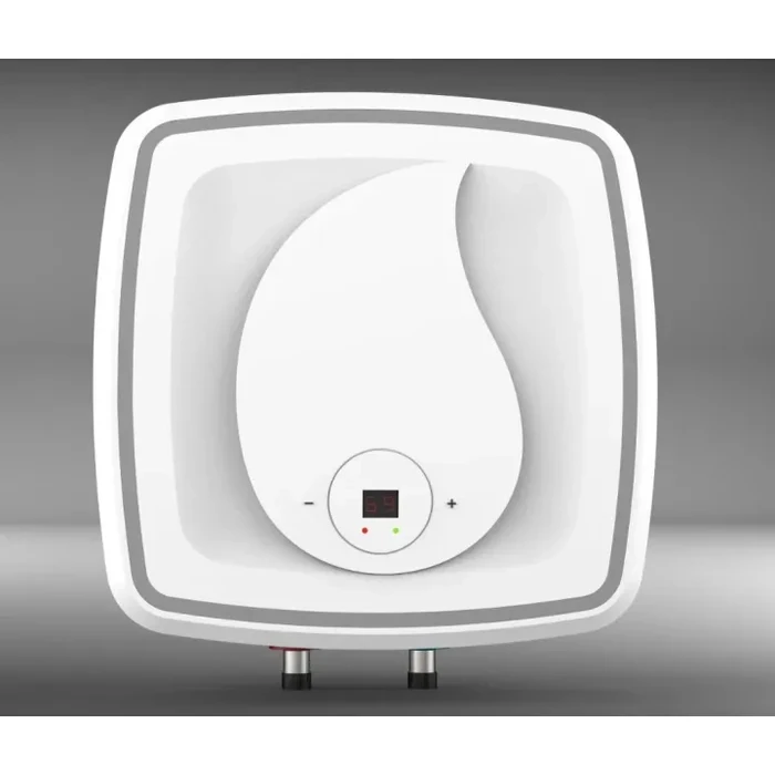 Yasuda Superio 25L Square Electric Geyser with 304L Stainless Steel Weldless Tank | Powerful ISI Marked Heating Element | Smart Neon Indicators Advance 4 Level Safety ABS Body | YS-EG25 Superio DIGI