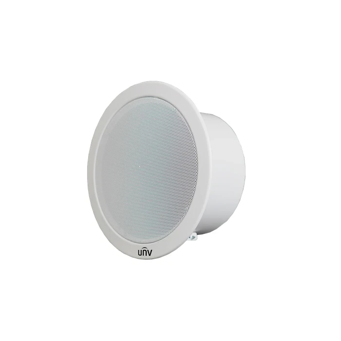UNV 15W Ceiling Mount IP Speaker with 100 dBSPL Sound Pressure | Uniview Two-Way PoE Network PA Speaker with NVR Alarm Linkage | IPS301015-S