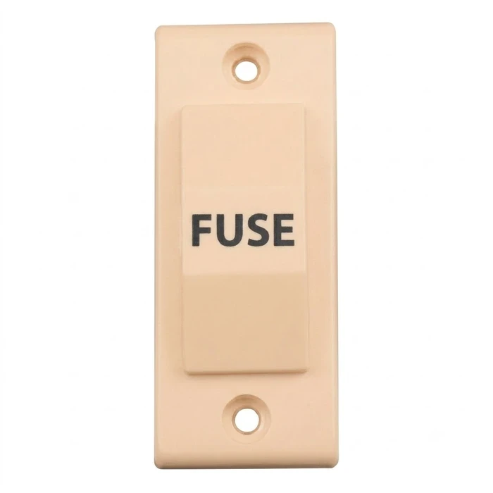 Anchor Penta Urea 10A Mini Kit-Kat Rewirable Fuse 240V | Semi-Enclosed Flame-Retardant Overcurrent Protection in White (38295) & Ivory (50392)