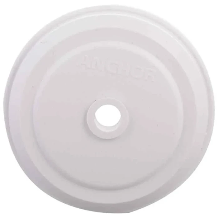 Anchor General Accessories Penta 6A Pilot 3-Plate Ceiling Rose 240V | Surface & Flush Junction Distribution Base in Ivory | 50916