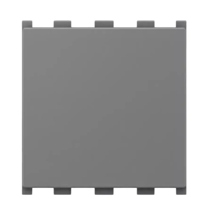 Anchor Roma Urban 2-Module (2M) 10AX 1-Way Light Switch | ISI-Certified 100W SBL/LED Load Rated Wide Rocker Modular Switch | 66201GB (Graphite Black)