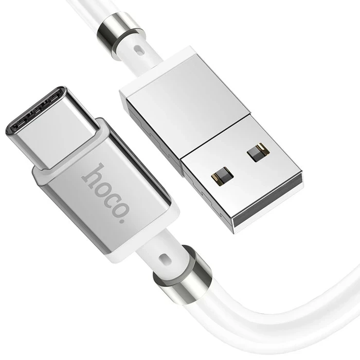 Hoco Magic Magnetic Charging Cable | 10-Magnet Tangle-Free Logic | Stainless Steel Connectivity Matrix | U91