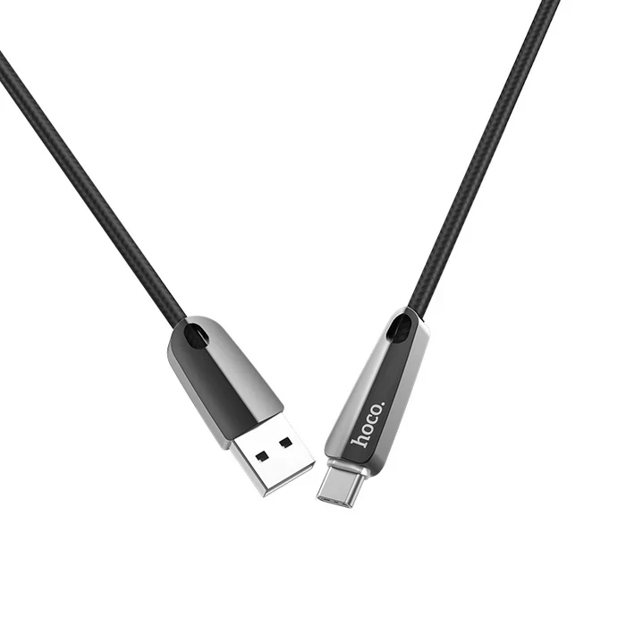 HOCO Space Shuttle Smart Power Off Cable | Intelligent LED Status Matrix | Zinc Alloy Zinc-Shield | U35