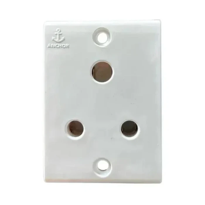 Anchor Roma Urban 66414 25A 3-Pin Socket | 240V Ultra-High Power Logic | 2-Module Modular | Flame Retardant Heavy-Duty Shield