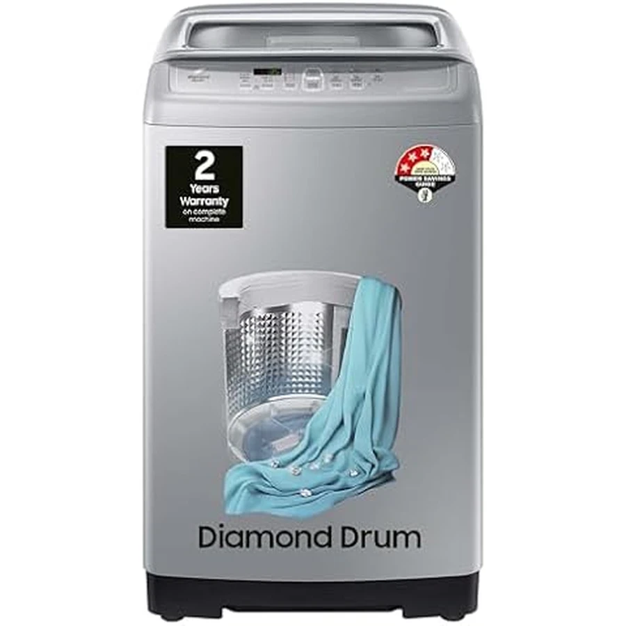 Panasonic 7 Kg Fully Automatic Top Load Washing Machine | Inox Grey Washer with Front Panel Display & Smart Wash Programs | Model NA-F70C2CNP