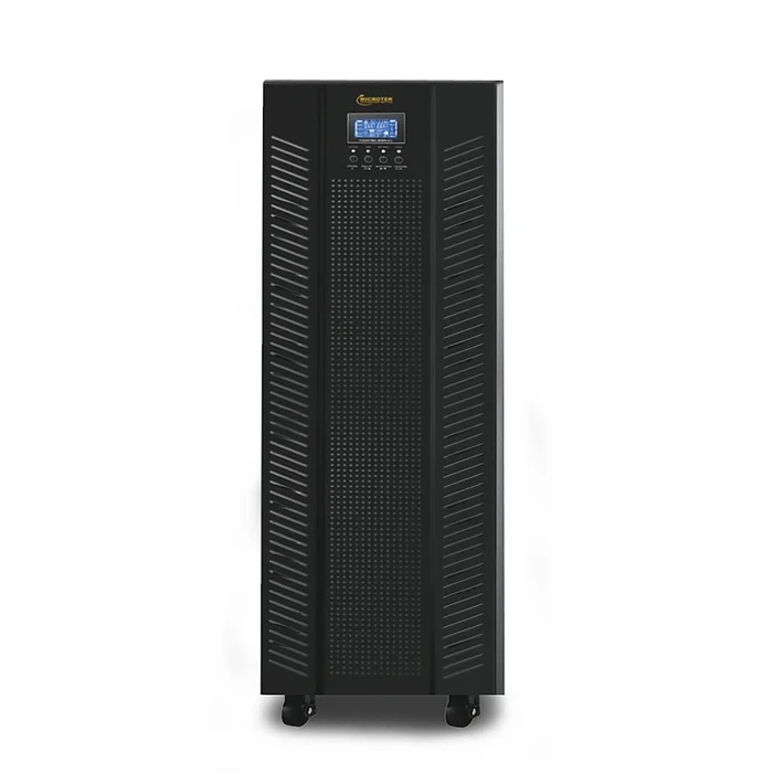 Microtek Max+ 10KVA/8000W True Online Double-Conversion UPS (192V EB Model) | High-Performance DSP Control & IGBT Inverter | Wide 110V-300V AC Input Range, Zero Transfer Time & Pure Sine Wave