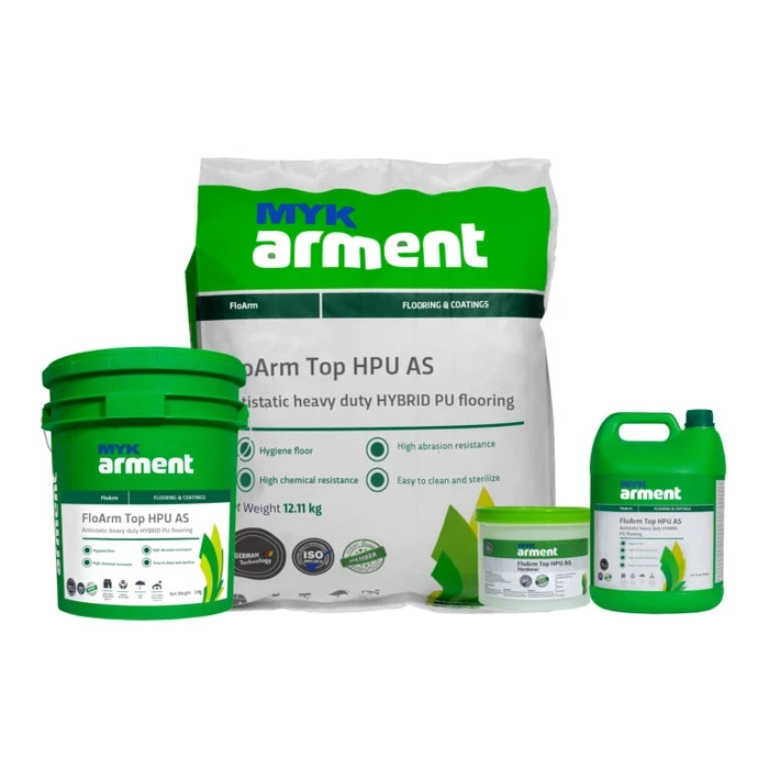 FloArm Top HPU AS Professional 4mm Antistatic Polyurethane Floor Topping | Heavy-Duty Chemical & Microbial Resistant Seamless Screed | 15kg Kit
