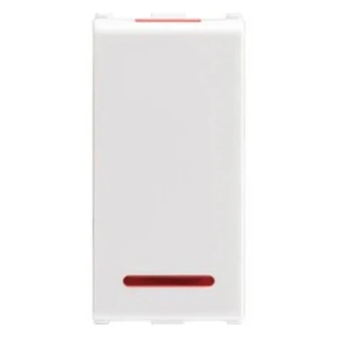 Panasonic 10AX 1M 1-Way Switch with Indicator | Flame-Retardant Polycarbonate | WIPM5111