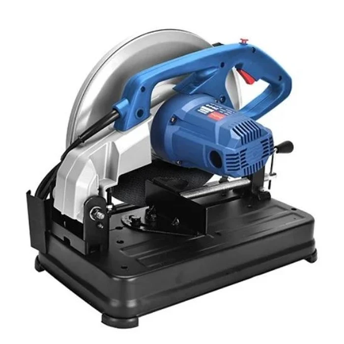 Dongcheng 14" Heavy Duty Electric Cutoff Machine 2600W | 3,900 RPM Industrial Metal Cutting & 0°-45° Miter Chop Saw Station | DJG09-355