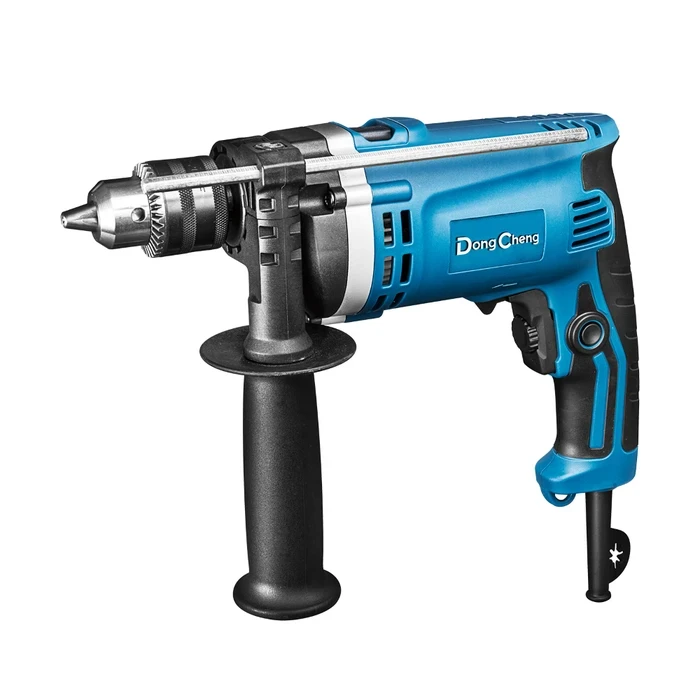 DongCheng 710W Professional 16mm Variable Speed Impact Drill | Heavy-Duty 45,000 BPM Dual-Mode Percussion Hammer Drill for Concrete, Steel & Wood | DZJ16