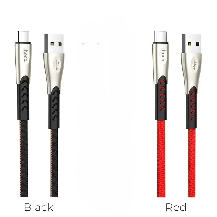 HOCO Superior Speed Charging Data Cable | Type-C High-Fidelity Connectivity Logic | 2.4A Power Matrix | U48