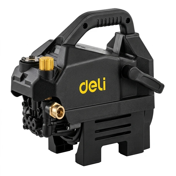 Deli 2200W Professional 150 Bar High Pressure Washer | Heavy-Duty 10L/min Electric Jet Cleaner with 130 Bar Rated Output & 1.2MPa Max Inlet | EDL882213