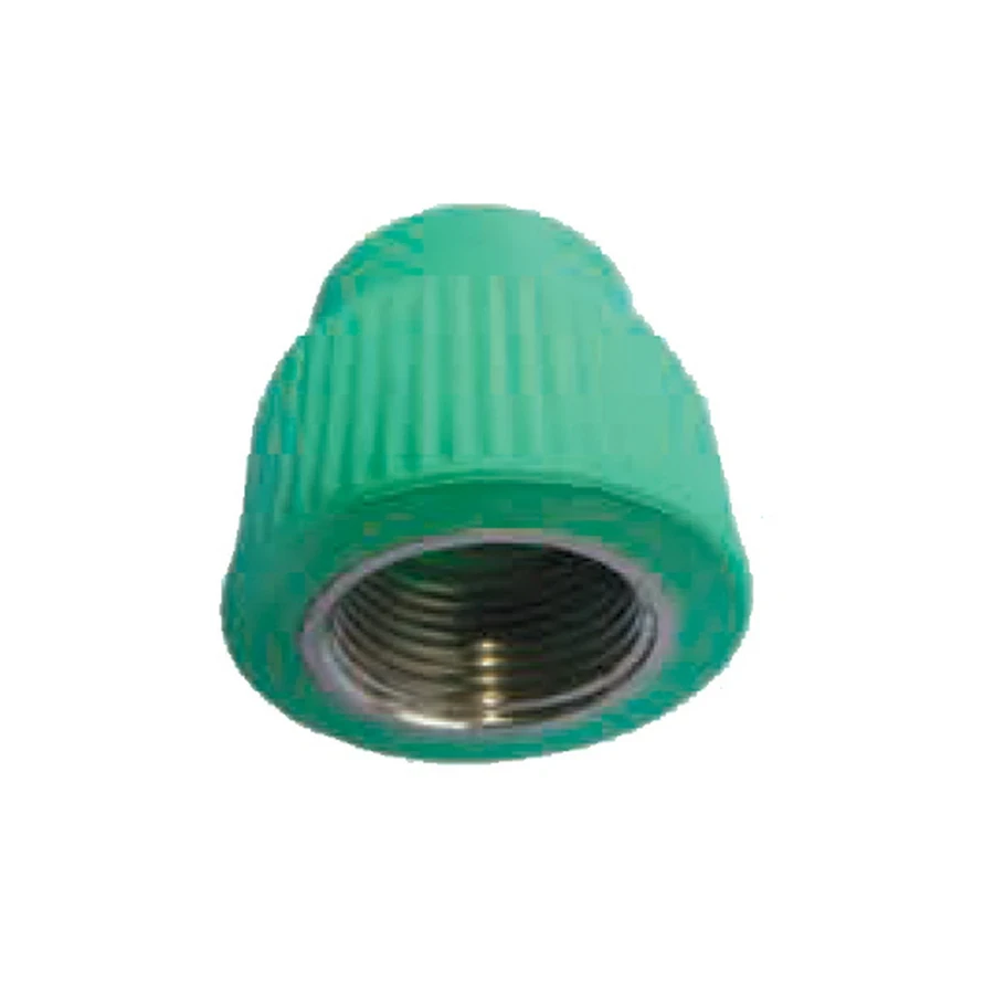 ITPF PPR Female Sockets | Brass-Threaded Transition Couplers | 20mm to 101mm Sizes | Seamless Fusion-Welded Connectors for Metal-to-Plastic Plumbing Interfaces