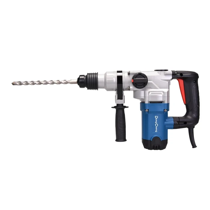 Dongcheng 30mm Heavy Duty Rotary Hammer 960W | 3.4J Impact Energy & 5,000 BPM Industrial Concrete Drilling Station | DZC04-30