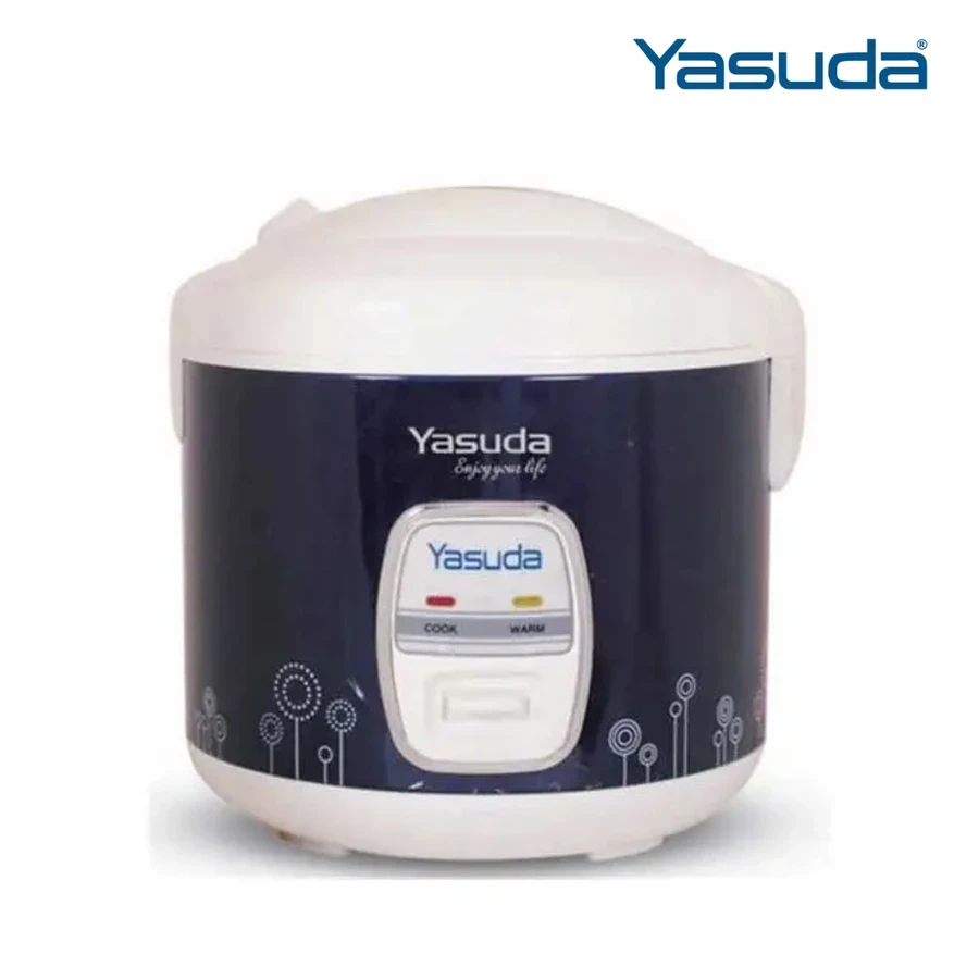 Yasuda Jar Type Automatic Rice Cooker | Enclosed Steam Convection & Keep Warm Thermal Matrix | Non-Stick Basin | YS-180Y & YS-280Y