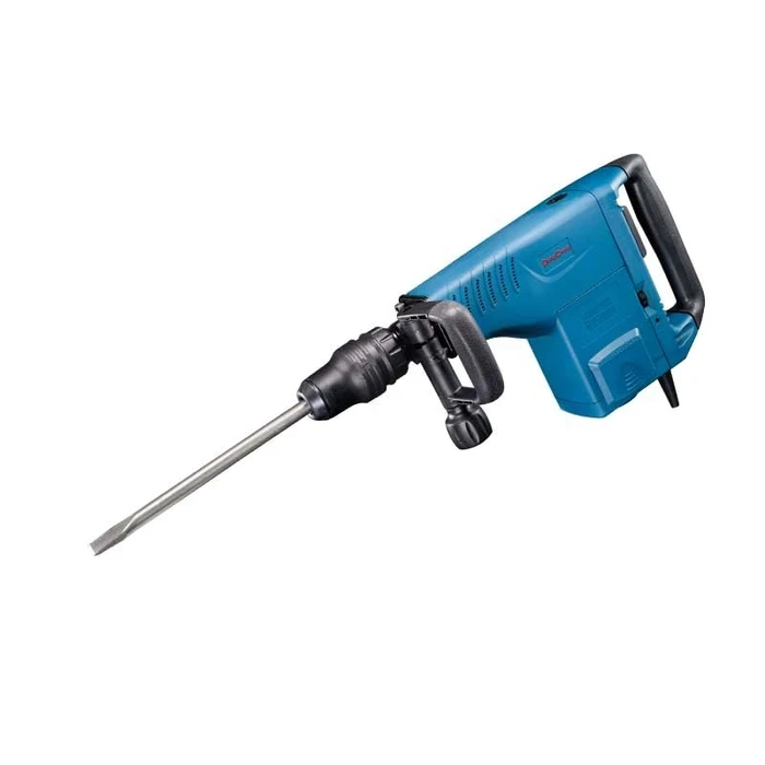 Dongcheng Heavy Duty Industrial Percussion Demolition Hammer 1500W | 500 RPM High-Impact Concrete Breaking Station with Tool Case | DZG10