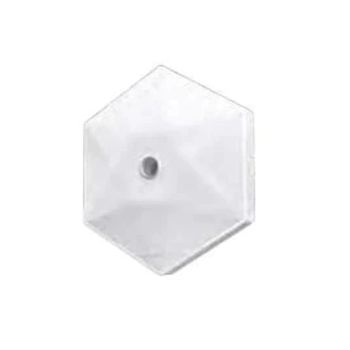 Anchor General Accessories 6A Modular Type 2-Plate Ceiling Rose 240V | Contemporary Surface & Flush Junction Point Base in White | 39676