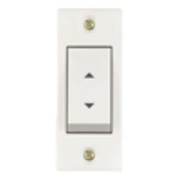 Anchor Penta Urea Cherry 6A 2-Way Electrical Wall Switch 240V | ISI-Certified Flame-Retardant Thermoset Urea Dual-Control Switch (White) | 38207
